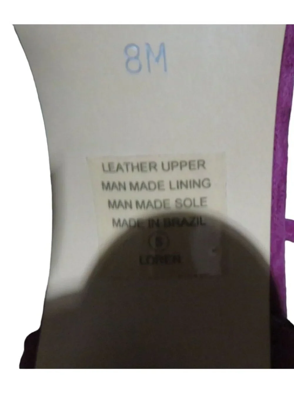 Gianni Bini Loren Amethyst Purple Italian Suede Leather Laser Cut Pumps Heels 8